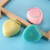 Silicone Pet Bath Massage Gloves Brush Puppy Big Dog Cat Bath Body Brush Shower Scrubber With Gel Dispenser Soft Massager Shower