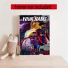 Lamin Yamal Customize Your Name Diamond Painting Round Diamond Rhinestones Mosaic Diamond Embroidery Wall Paintings Rhinestones Gift Frameless