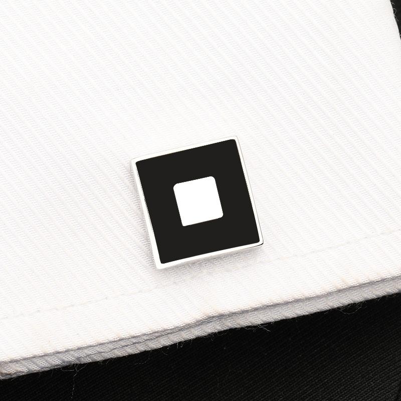 French Shirt Business Cufflinks Crystal Cuff Nails Men'S High-End Shirt Buckles Cuff Buckles Men'S And Women'S Gift Boxes