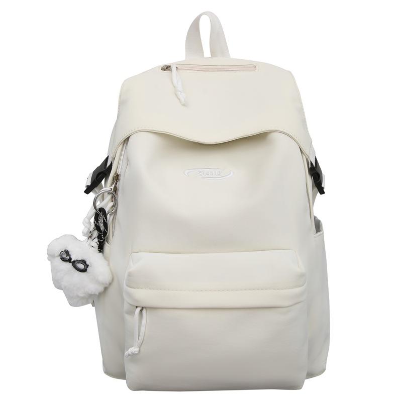 Middle School Student Backpack Female High School Student Backpack New Simple Large-Capacity Casual Versatile Backpack Sports Travel Bag