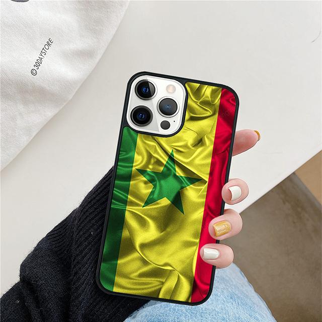Senegal Flag Mobile Phone Cases Cover For iPhone 17 Air 16 15 14 12 13 11 Pro MAX Apple Plus Coque