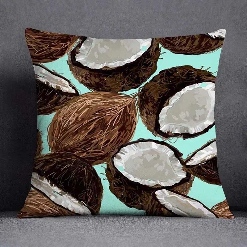 45x45cm Fruit pattern Home Decoration pillowcase Living Room Sofa Seat Office  Cushion  cover