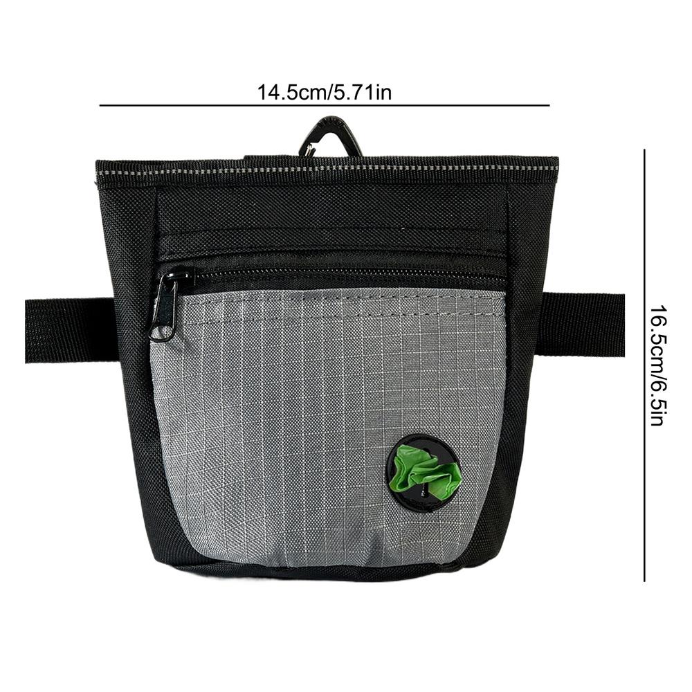 Treat Pouches For Pet Training Magnetic Closure Dog Training Treat Pouch Puppies Goodie Treat Pouch With Waist Belt For Behavior