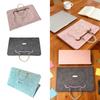 Laptop Sleeve Cover Travel Carrying Flip Case Briefcase Bag Work Lightweight PU Leather for