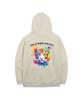 Ohpxharmonia B Colorful Tiger Fleece-Lined Hoodie