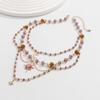 Star Moon Tassel Pendant Choker Multilayer Women's Jewelry  Photography Props