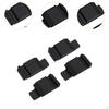4Pcs Door Lock Striker Kit, 1237200104 ,Professional Car Replaces Accessories Rubber Fix Set