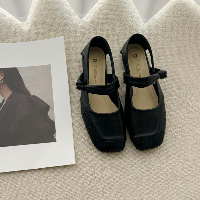 Fashion IPPEUM Ballet Flats Summer Sandals Shoes  2025 New Fashion Women Ballerina Shoes Mary Janes