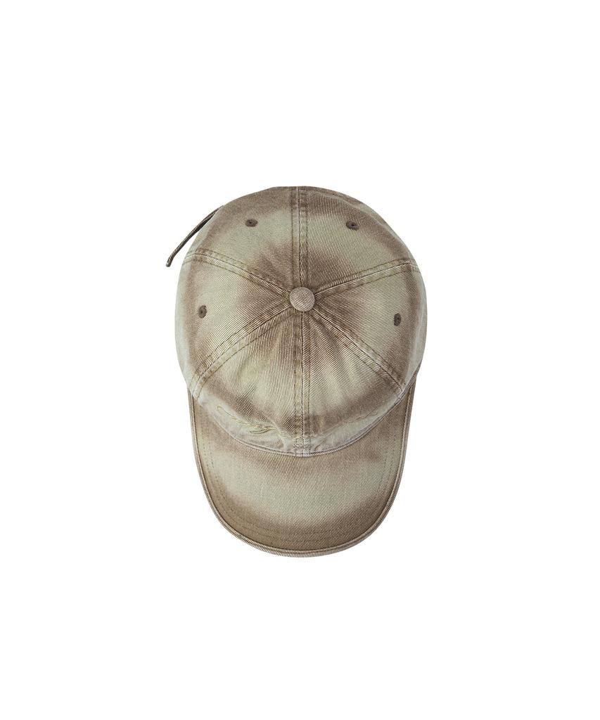 UNGIMMICK Washed Vintage Denim Cap (Beige)