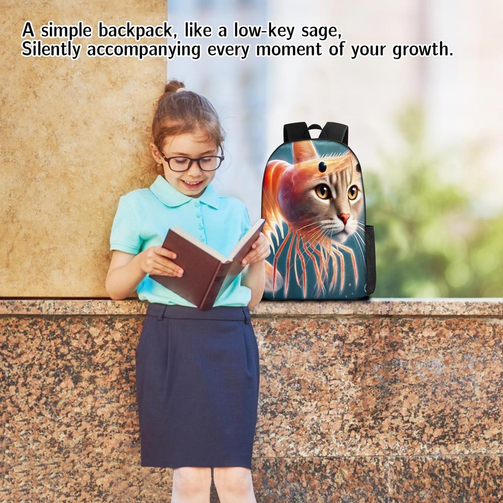 Student Backpack 3D Digital Printing Backpack