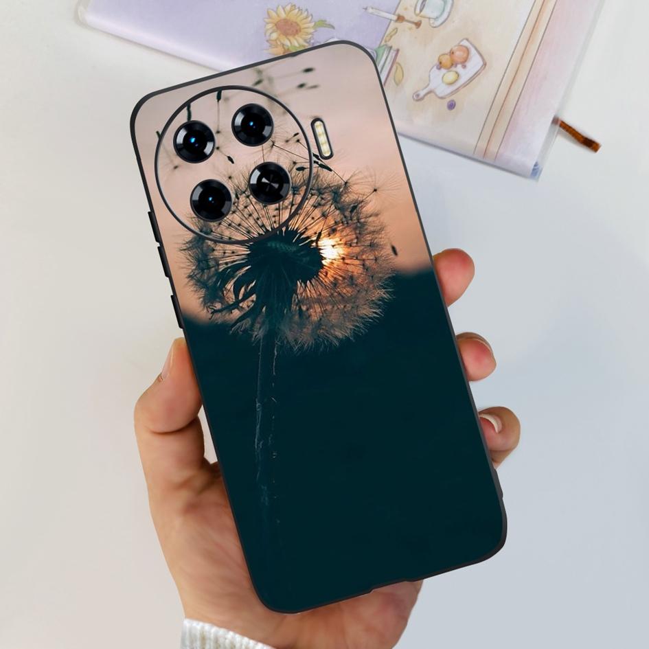 Für Tecno Spark 20 Pro+ KJ7 Hülle 2024 Süßes Herz Dinosaurier Cartoon Stoßfest Weiche Hülle Für Tecno Spark 20 Pro Plus Etui Funda