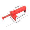 2Pcs Brick Liner Runner Leveling Measuring Wire Drawer Tool Fixers Brick Line Clips Puller Wire Clamps For Building