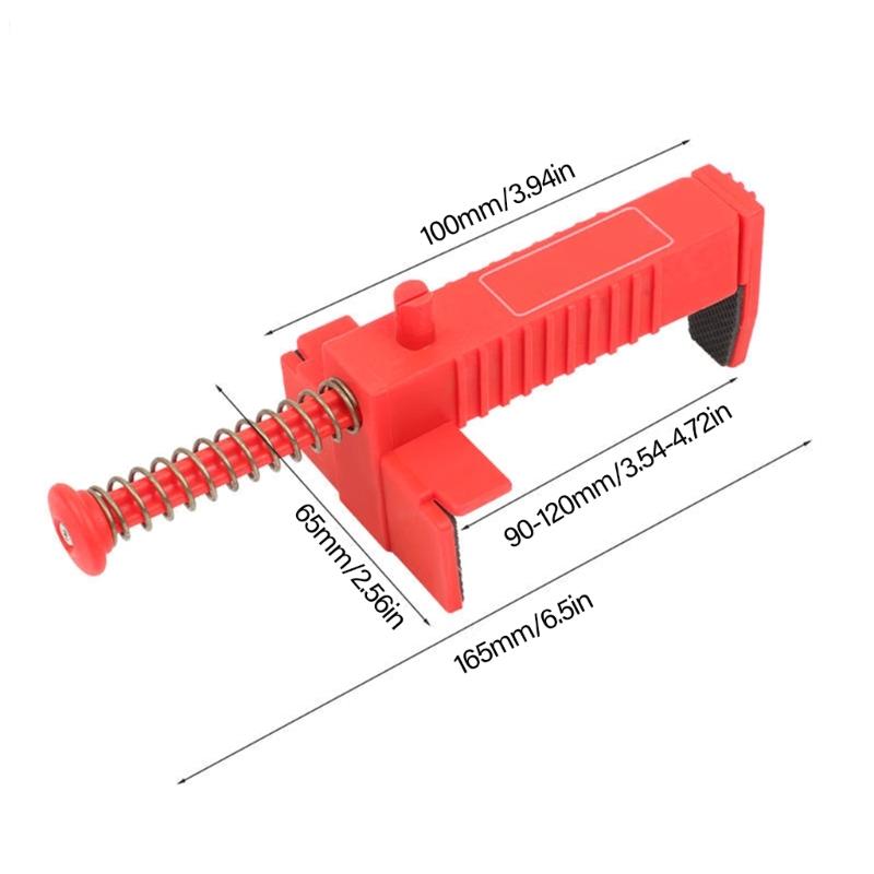 2Pcs Brick Liner Runner Leveling Measuring Wire Drawer Tool Fixers Brick Line Clips Puller Wire Clamps For Building