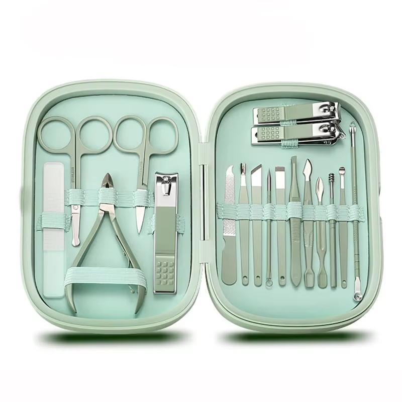 Professional Personal Care Tool Stainless Steel Nail Scissor Nail Cutter SetPedicure Manicure Kit With PP Case