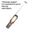 LED Work Light COB Car Garage Inspection Lamp Magnetic Torch USB Rechargeable