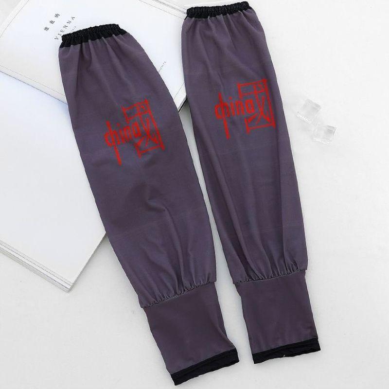 

Ice Sleeve Men s Loose plus Size Extended Viscose Fiber Sun-Protection Oversleeves Summer UV Protection Arm Guard Arm Sleeves Breathable Men s ice sleeve [1 pair] Purple Gray All yards