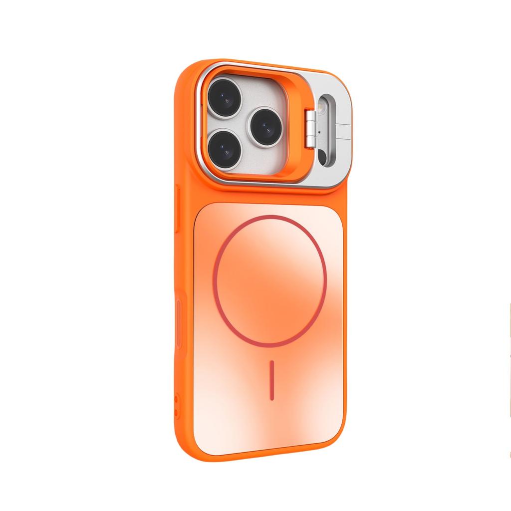 Suitable for iPhone17Promax mobile phone case lens holder AG back plate magnetic suction Apple 17Air protective case