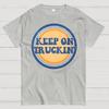 Bleib dran! Baumwolle Sommer Lässig Kühl Locker T-Shirt