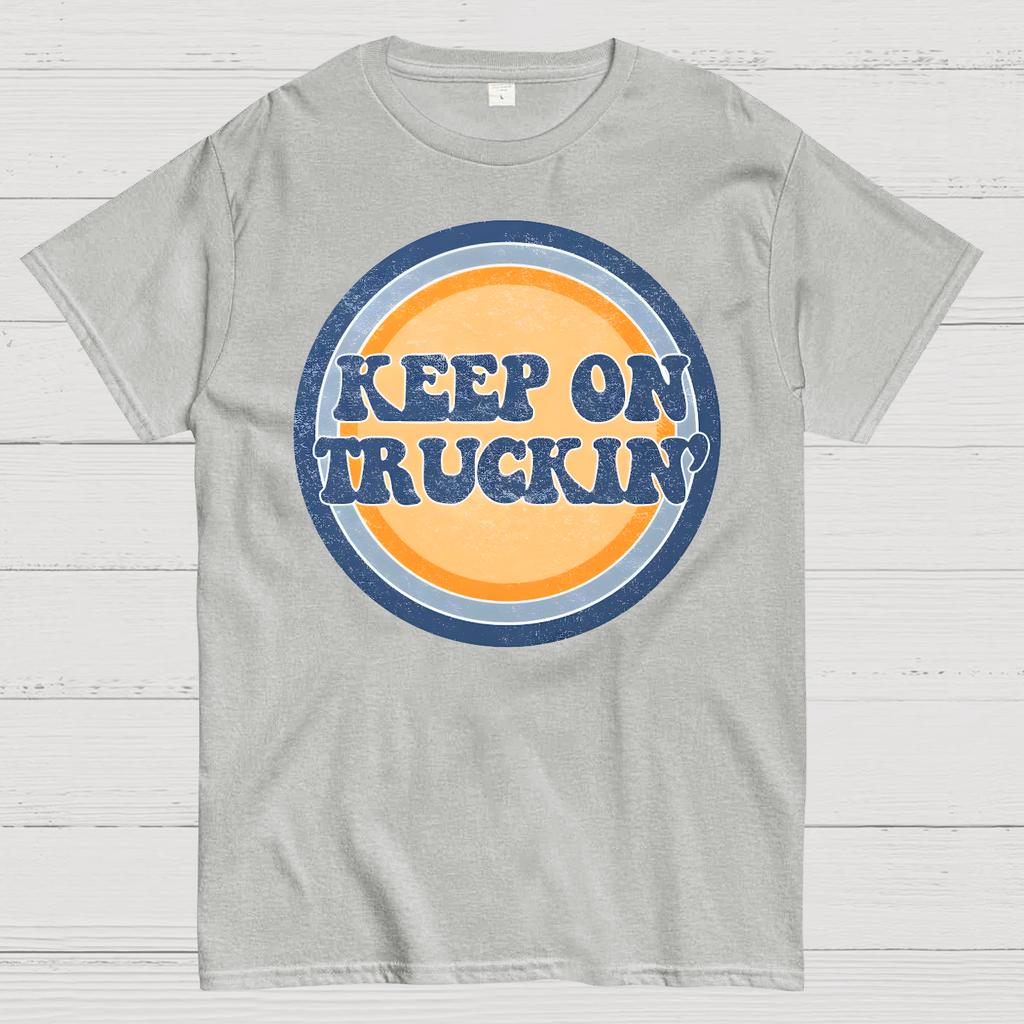 Bleib dran! Baumwolle Sommer Lässig Kühl Locker T-Shirt