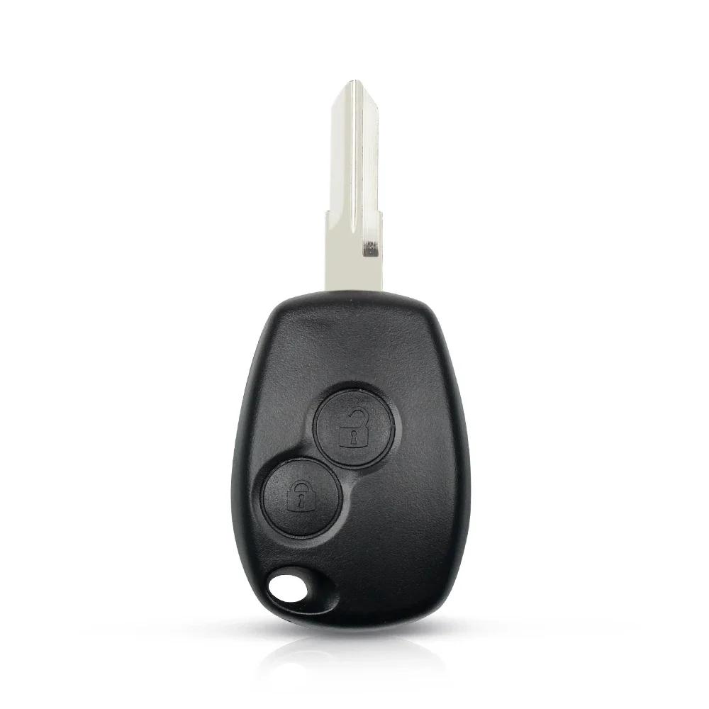 S 2 Tasten Für Renault Dacia Modus Clio 3 Twingo Kangoo Fernbedienung Autoschlüssel Schale Hülle Ne72/Vac102/Va2 Klinge Ersatz