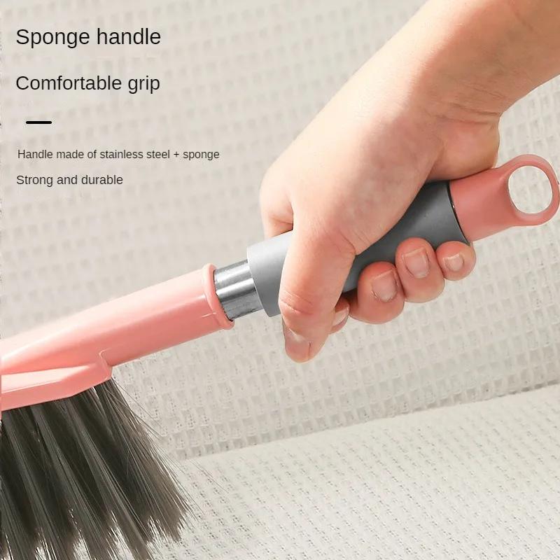 Household Long Handle Bed Brush Soft Bristle Sweeping Brush Broom Sofa Carpet Dust Hair Removal Tool Plastic Cleaning Brushes