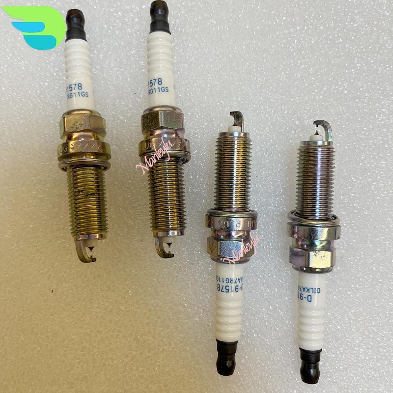 4pcs DOUBLE IRIDIUM Spark Plug For Honda Benz Nissan Mazda Dacia Infiniti Lexus Lotus Subaru Toyota VFXEH22