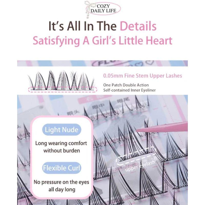 FLORTTE - Glue-Free False Eyelash (3-4)