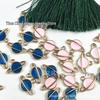 DIY Cartoon Planet Earrings & Bracelets: Women’s Alloy Charms with Plated Oil Drop Ornament Accessories