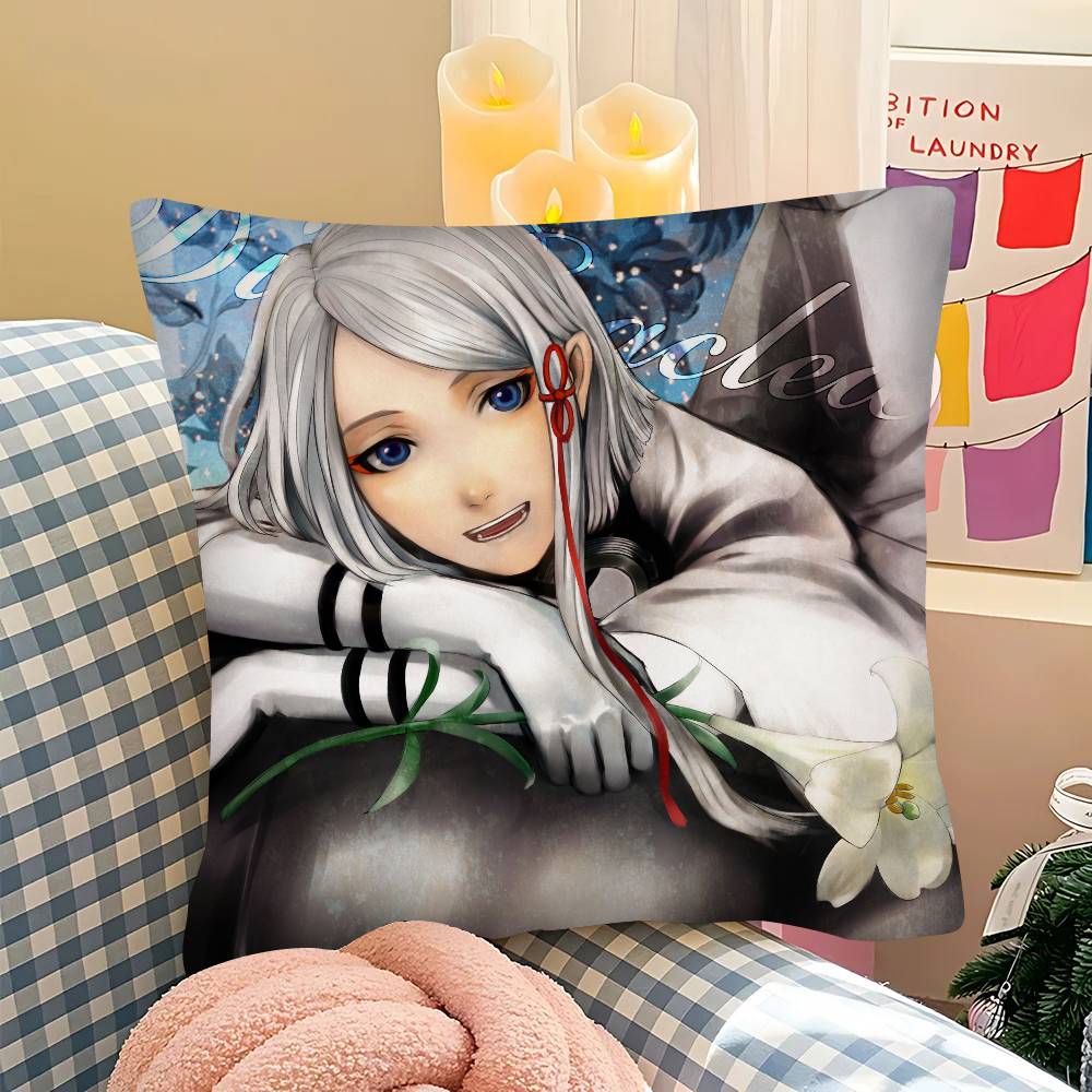 pc The Vision Of FEscaflowne Pillow Case Fashion Square Pillowcase Bedroom Sofa Room Ins Decoration Leisure