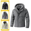 Winter Men Thick Casual Hooded Parka Jacket Man Fleece Classic Outdoor Overcoat Sport Outwear