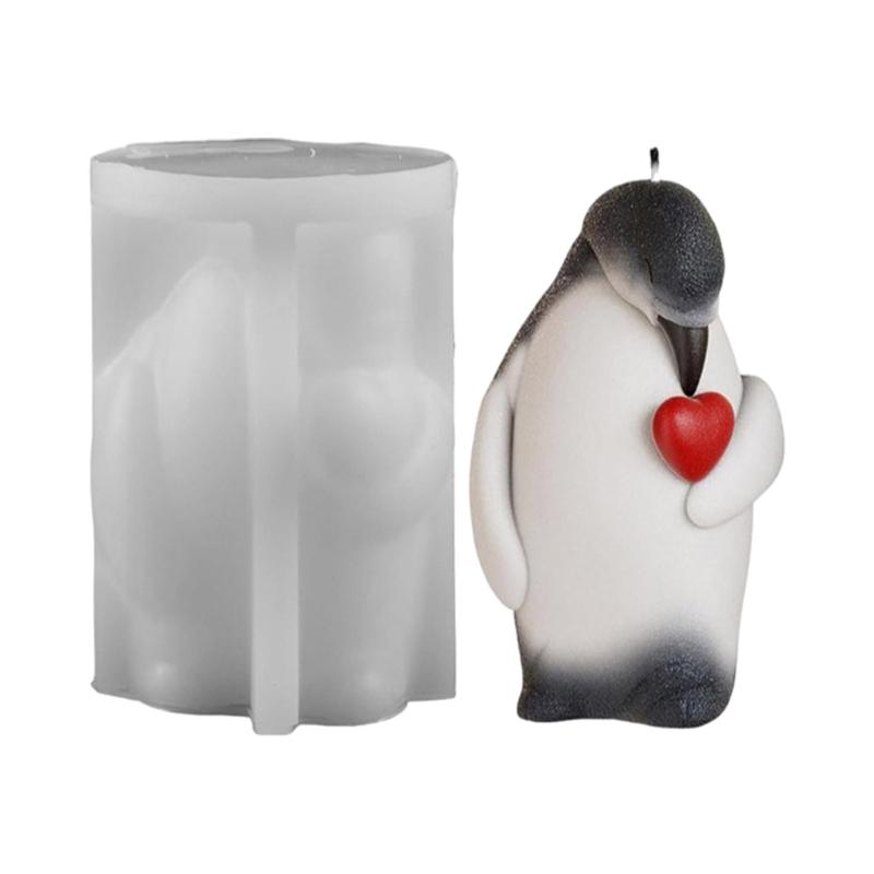 Flexible Silicone Mold Animal Shape Candle Molds Scented Aromatherapys Making Mould Handmade Desk Ornament Mould