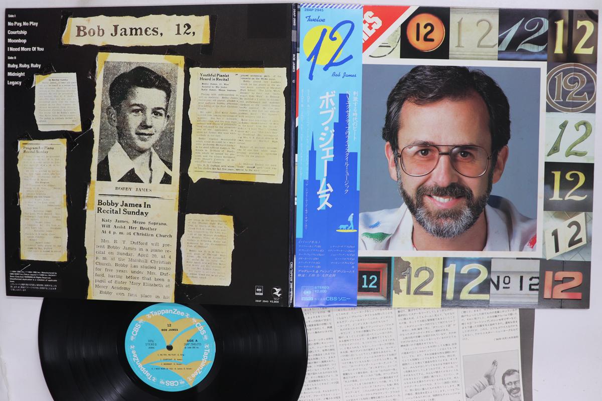

LP Record BOB JAMES 12 28AP2945 TAPPAN ZEE 1984 Japan Obi Jazz Used