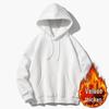 Men's Japanese Loose Fit Thin Fleece Hooded Sweatshirt for Spring/Autumn - Trendy Unisex Outerwear