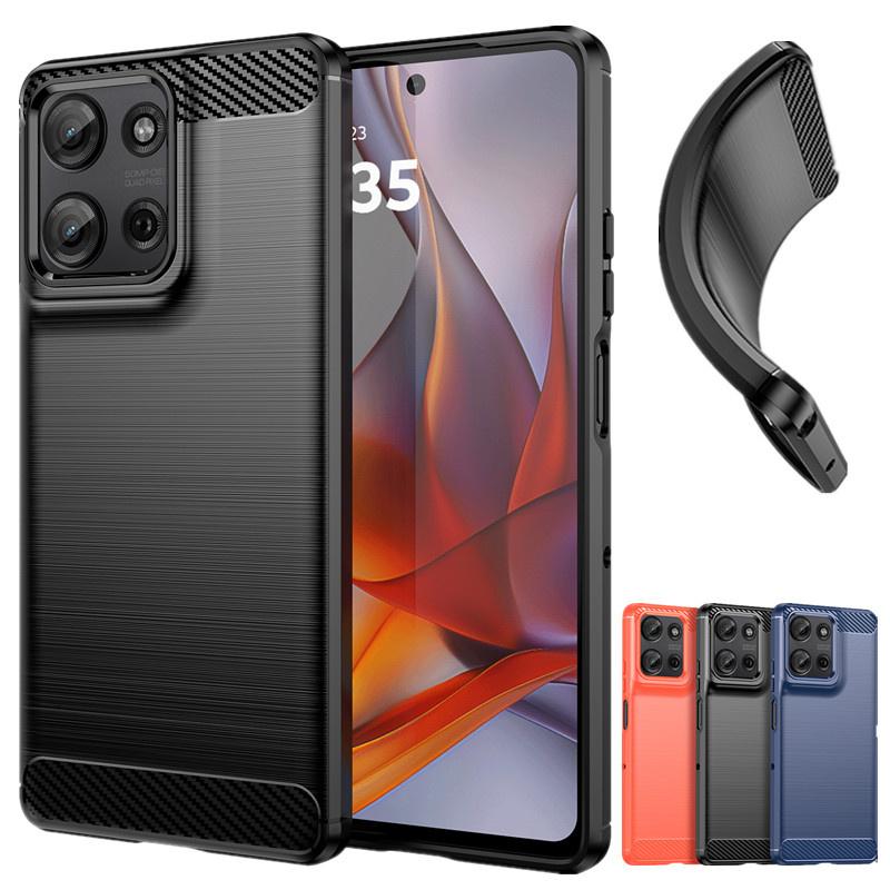 Flexible TPU Case for Motorola Moto G75 G35 G55 G85 5G G05 G15 G04 G04S G24 Power G34 G54 G84 Cover Shockproof Fundas Coque Capa