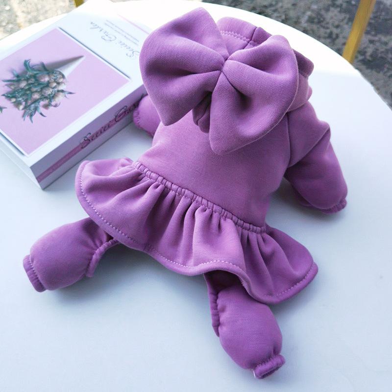 Huisdier hond kat kleding herfst en winter vierpotig pak hond rok sport kat benodigdheden teddy gevecht middelgrote hond corgi