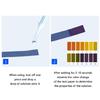 5 Units Acid Alkali Test Paper Strips Fast Detection Easy carry Storage Case For Household Gardening Lab Solution