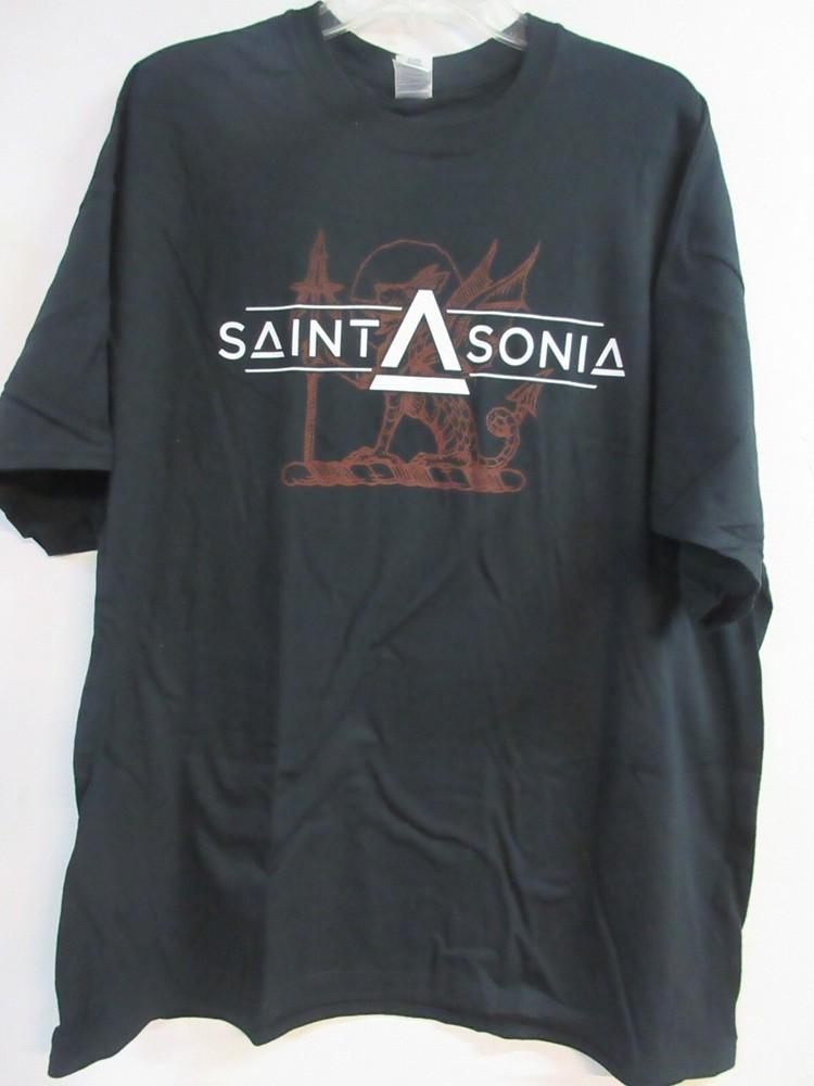 SAINT ASONIA OFFICIAL MERCH LOGO 2016 BAND CONCERT MUSIC  2XL / XXL Unisex T-Shirt S