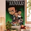 TThe Boondocks Retro Anime Arazzo Stampa Artistica Arte Fantascienza Stanza Decorazioni per la Casa Arte da Parete Decor
