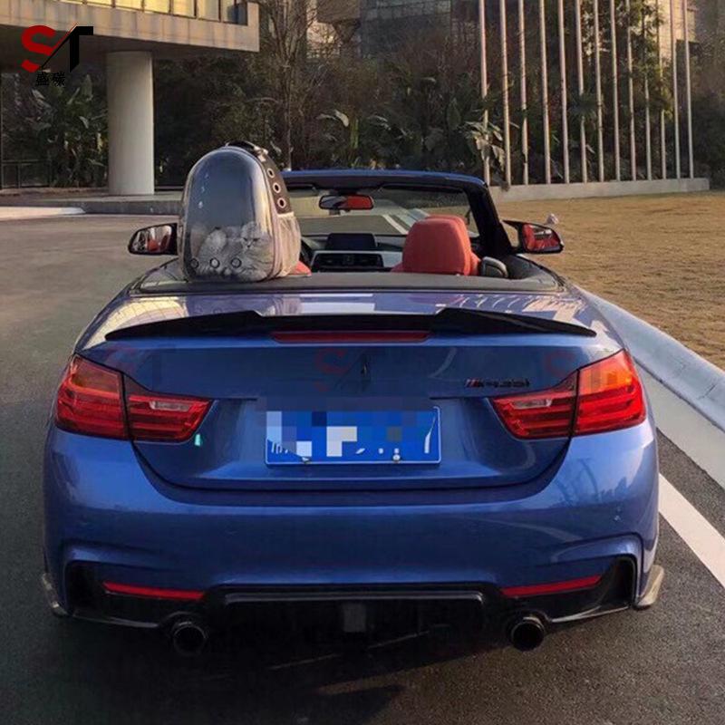 Carbon Fiber Rear Bumper Splitters & Diffuser for BMW 4 Series (F32/F33/F36)