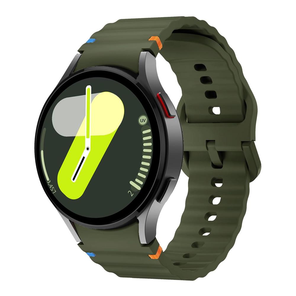 Sport Straps for Samsung Galaxy watch 4/5/6/7/6 classic 44mm 40mm 2 Pcs Original Silicone bracelet correa Galaxy watch 7 Band