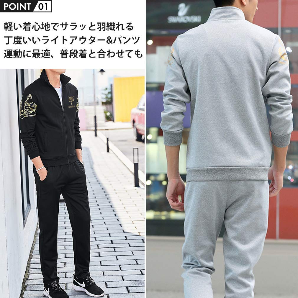 J Trainingskleidung Jersey-Sweatshirt Oberteil und Unterteil-Set Warme Sportkleidung Durchgehender Reißverschluss Lange Frühlingshose Militärblouson Leicht Groß Verschiedene Größen