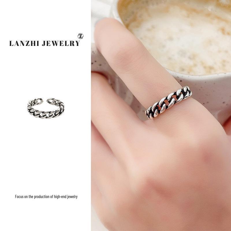 Inel Thai Argint pentru Femei, Stivuibil - Argint 925, Design de Nișă, Bijuterii Simple și Versatile