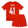 Arsenal FC Boys Rice 41 Sublimated Short Pyjama Set