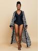 New European & American Cotton Printed Beach Cardigan: Sexy Sunscreen Jacket and Loose Holiday Swimsuit Cover-Up.