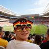 Fun Themed Eyeglass Frames Designed With Country Flags Celebratory Soccer Accessories For Football Watch Parties