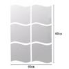 Self Adhesive Wall Mirror Sticker Room Bathroom Decoration DIY Ornament for DIY Craft Home Wall Decoration