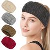 Windproof Ear Protection Headband Thickned Hairband High Quality Knitted Headband Winter