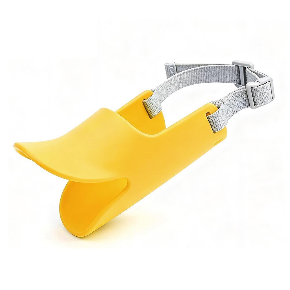 Muselière en Silicone Lisse Caoutchouc Muselière Douce en Silicone pour Petit Chien Muselière pour Chien Protection de Sécurité