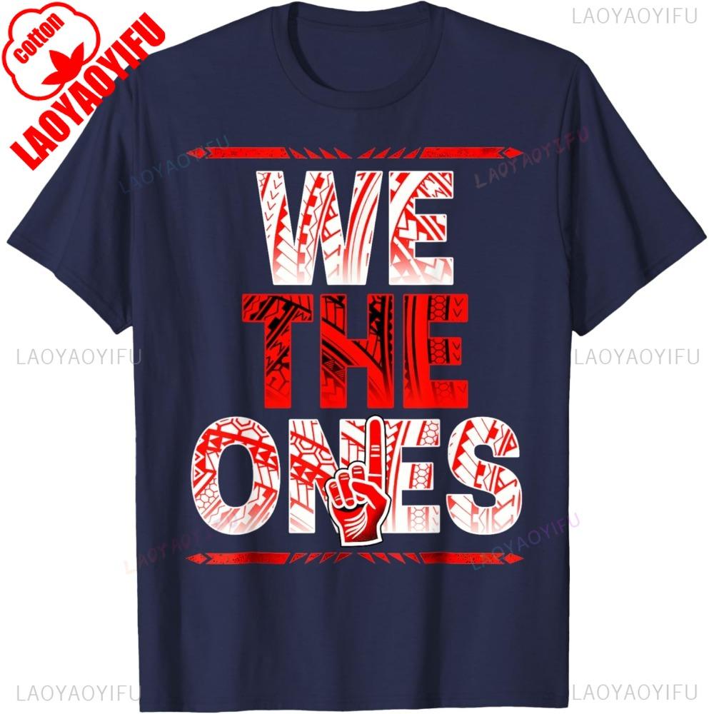 Vintage Roman Reigns Design We The Ones Wrestler OTC Yeet TShirt Cotton Short Sleeve Casual Fashion Loose Hip Hop Man Tshirt