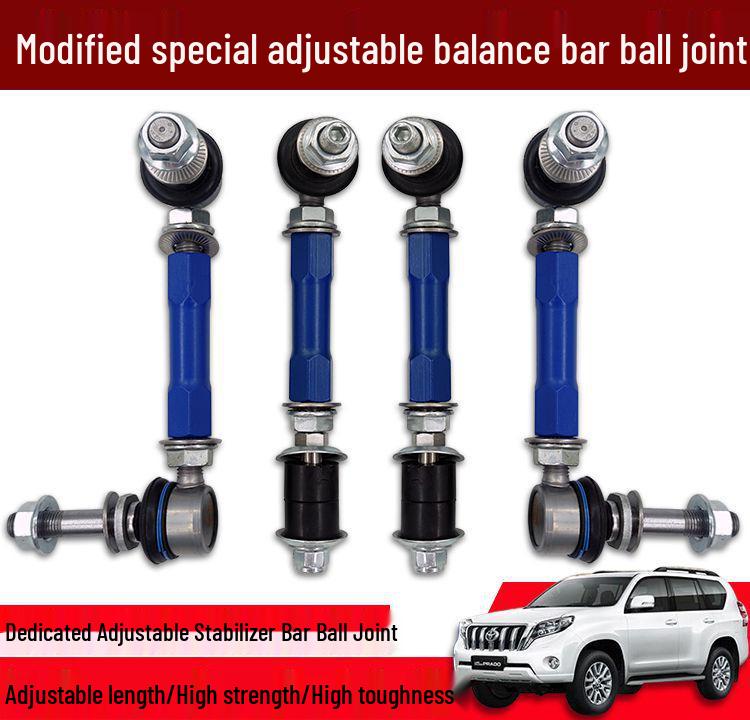 Thickened Adjustable Stabilizer Bar Ball Joint for Toyota Prado 2700, LC150, LC120, FJ Land Cruiser